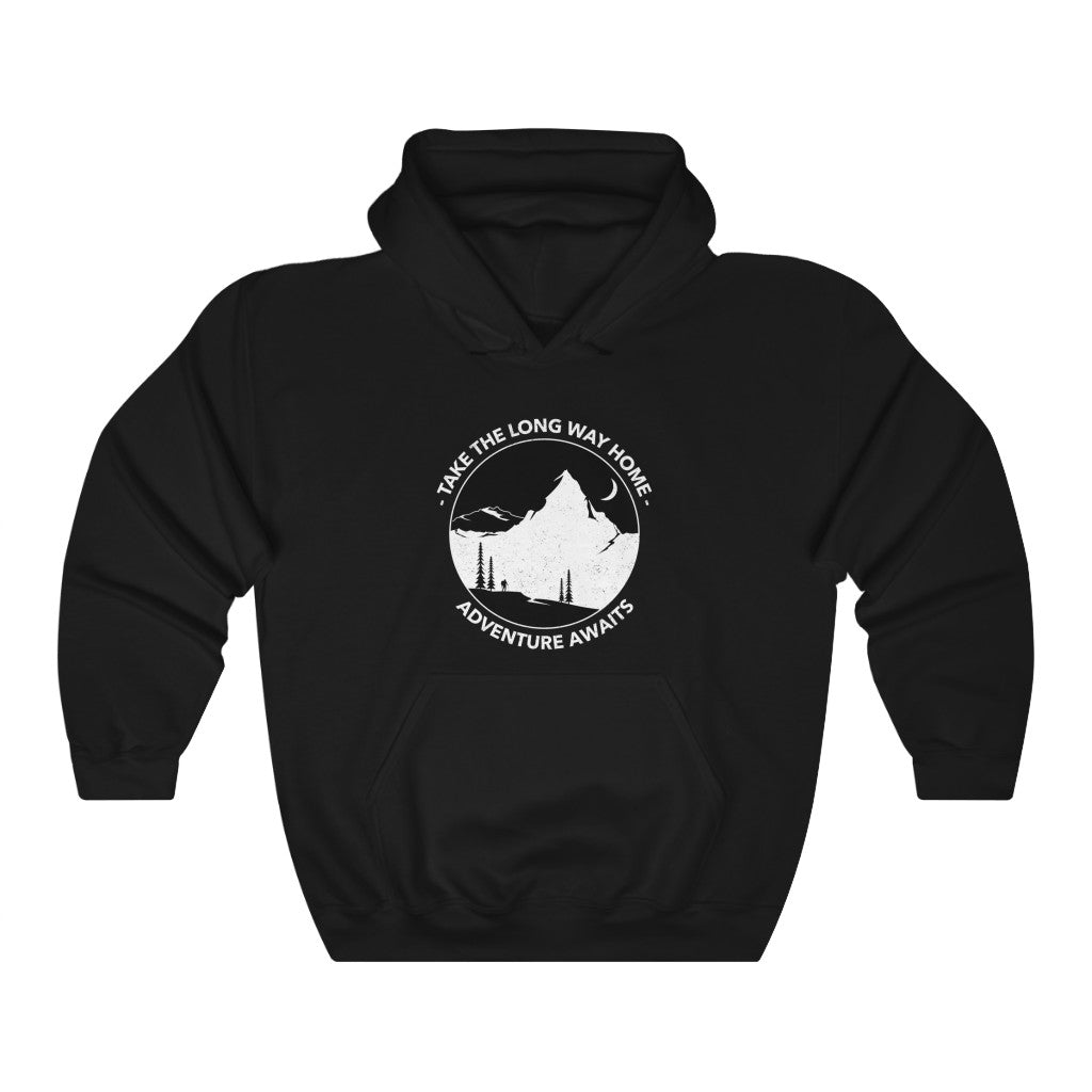 Adventure awaits Hooded Sweatshirt