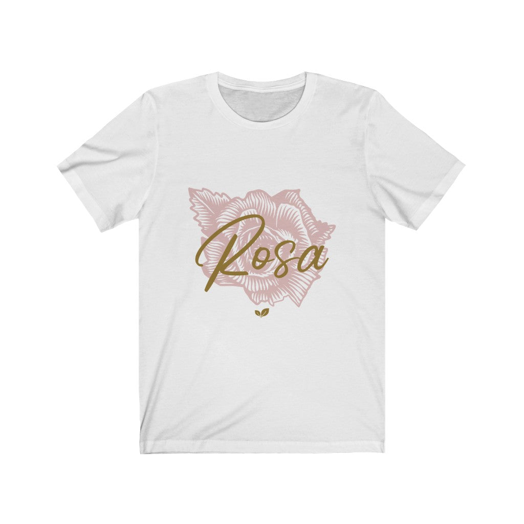 Rose print Short Sleeve Tee