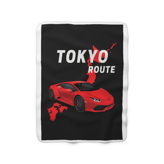 Red Sherpa Fleece Blanket